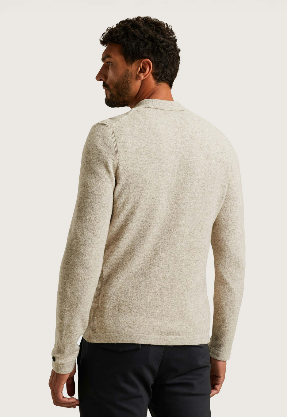 Cast Iron Wool Blend Zip Jacket