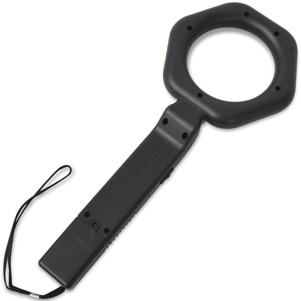vidaXL Draagbare metaaldetector, zwart
