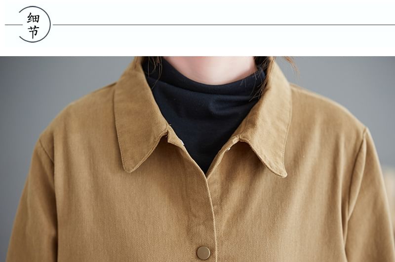 YARU - Kraagloze Shacket