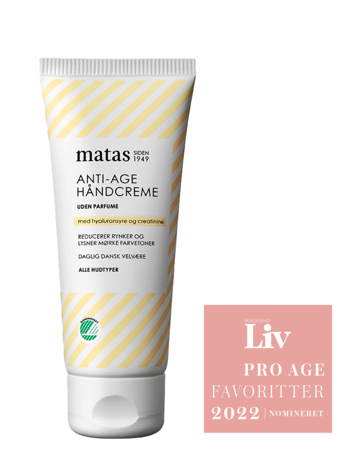 Matas Striber Anti-age Håndcreme Uden Parfume 100 ml