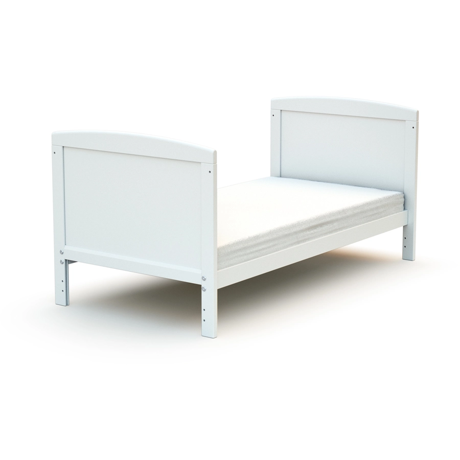 AT4 Babybett ESSENTIAL Buche weiß 60 x 120 cm