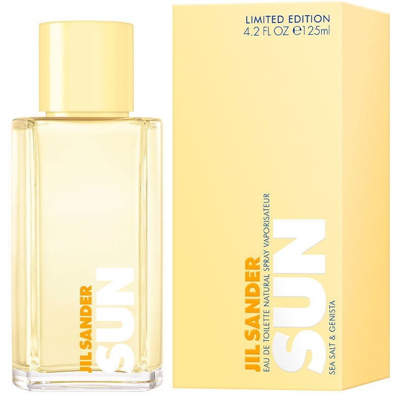 Jil Sander Sun Limited Edition Sea Salt & Genista Eau De Toilette Dames 125ml