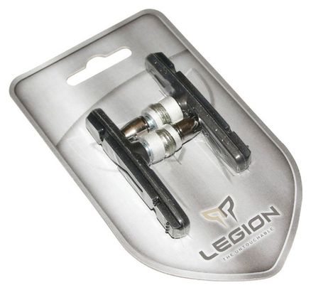 Porte patin frein vtt a vis deporte legion silencieux - multi-ajustement 70mm noir (1 paire)