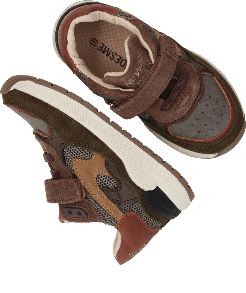 Shoesme Sneakers Bruin Jongens