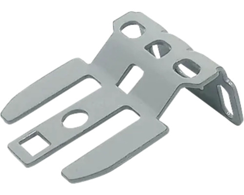 Universele montagebeugel, metalen as, 30 mm, grijs