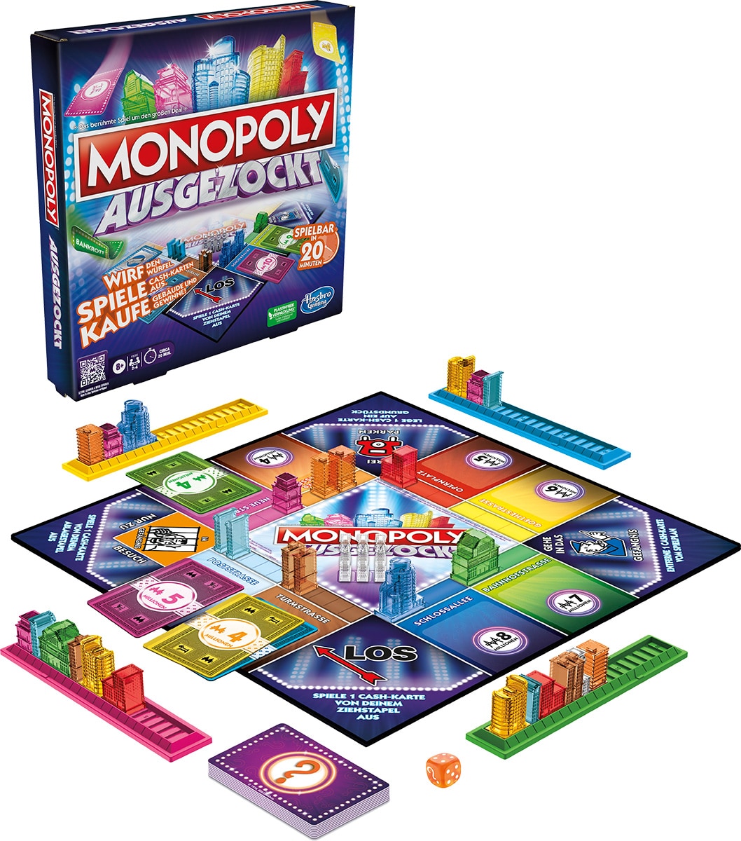 Hasbro Monopoly Ausgezockt Mehrfarbig Spiel