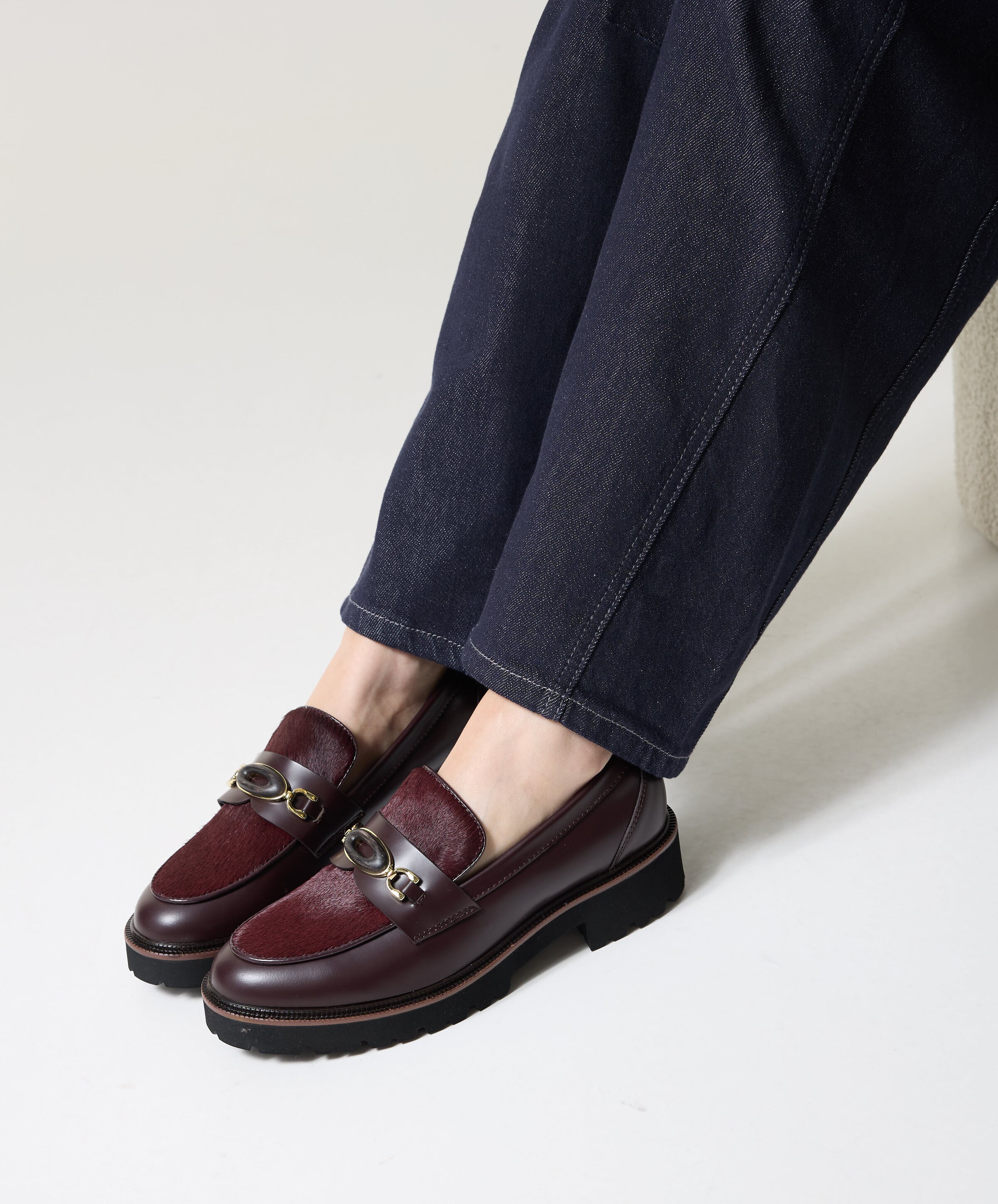 Gioia  Amelia dames loafers bordeaux