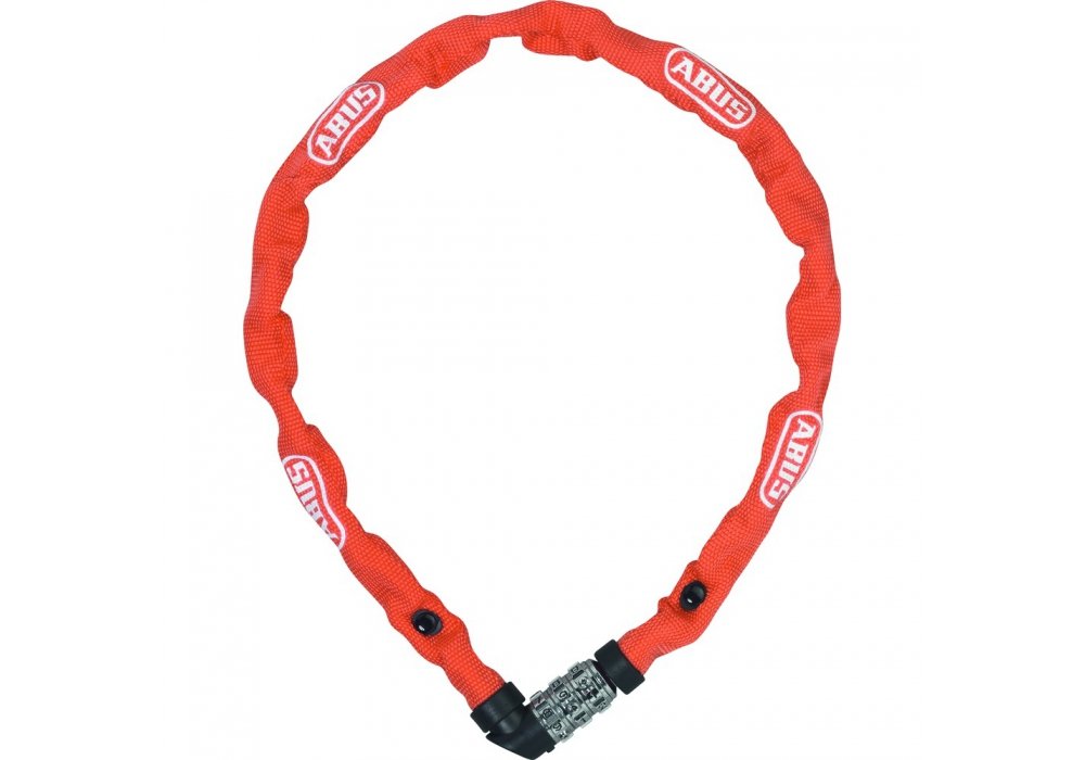 Abus kædelås med kode web 1200 110 cm orange