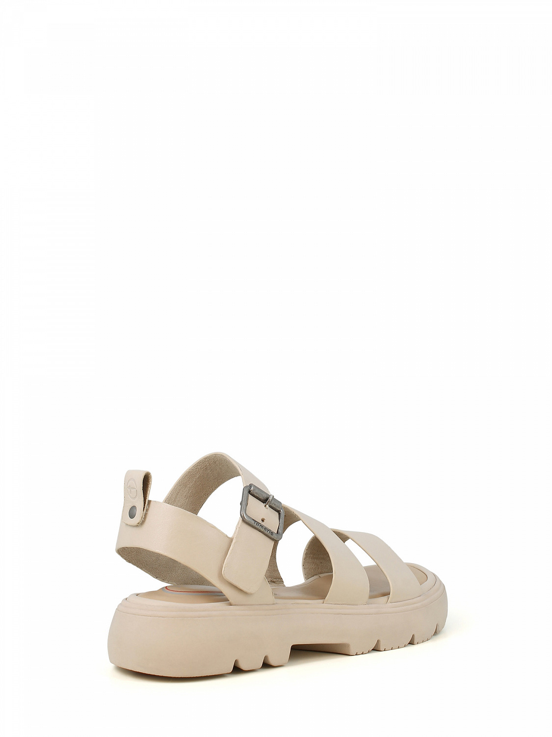 Tamaris Comfort Offwhite Strap Sandal