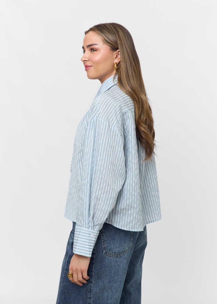 Jill blouse lichtblauw