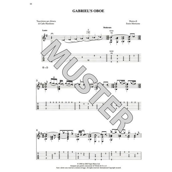 Edition Carisch Ennio Morricone For Guitar
