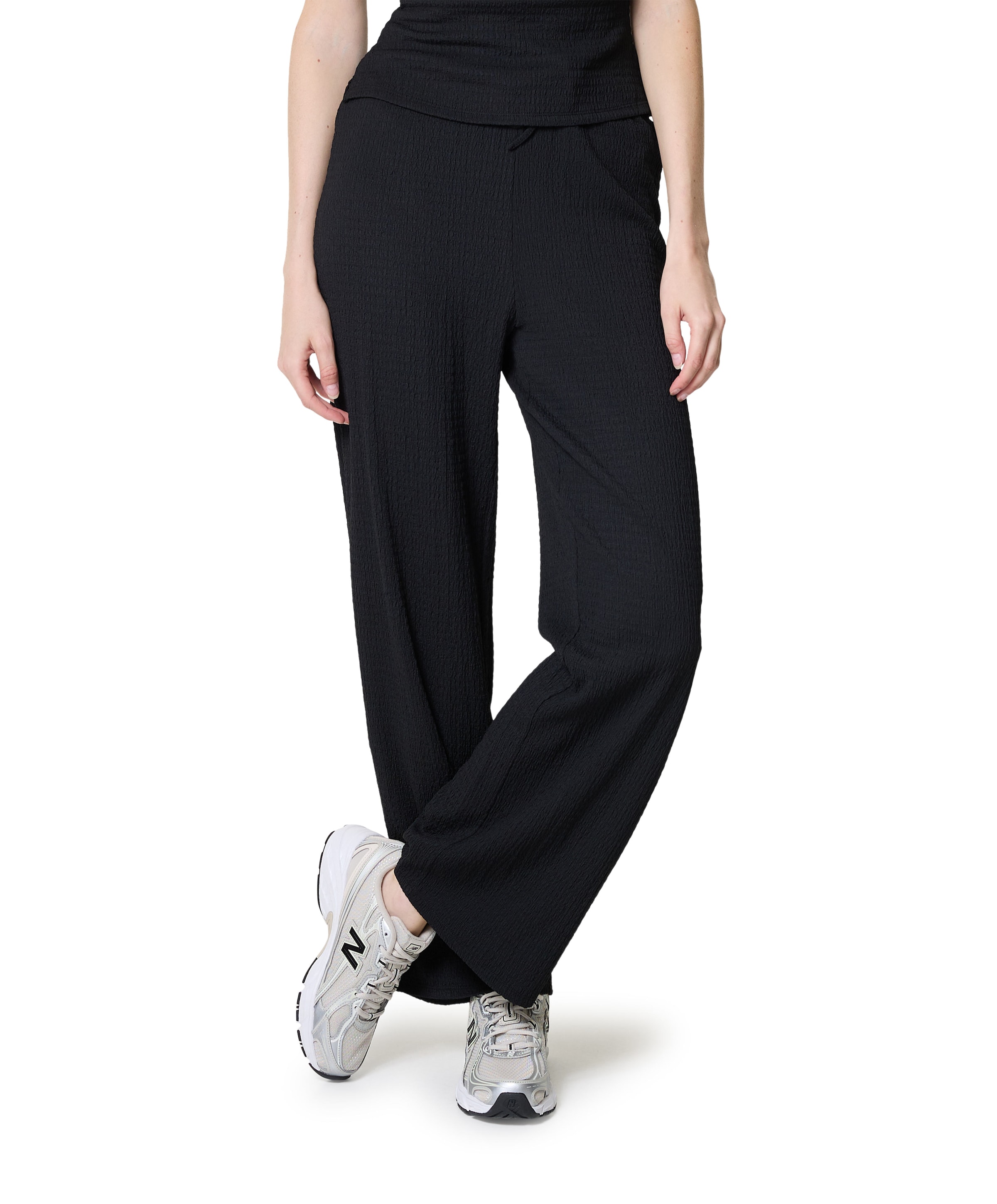 Only ONLDEBBIE LOOSE CC JRS dames broek zwart