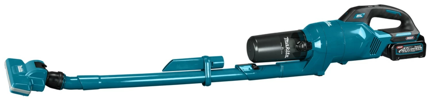 Makita CL003GD201 40V Max Li-Ion accu stofzuiger set (2x 2,5Ah) - 200mbar