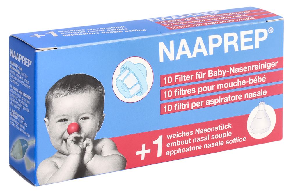 NAAPREP Filter für Nasenreiniger (neu) 10 Stk