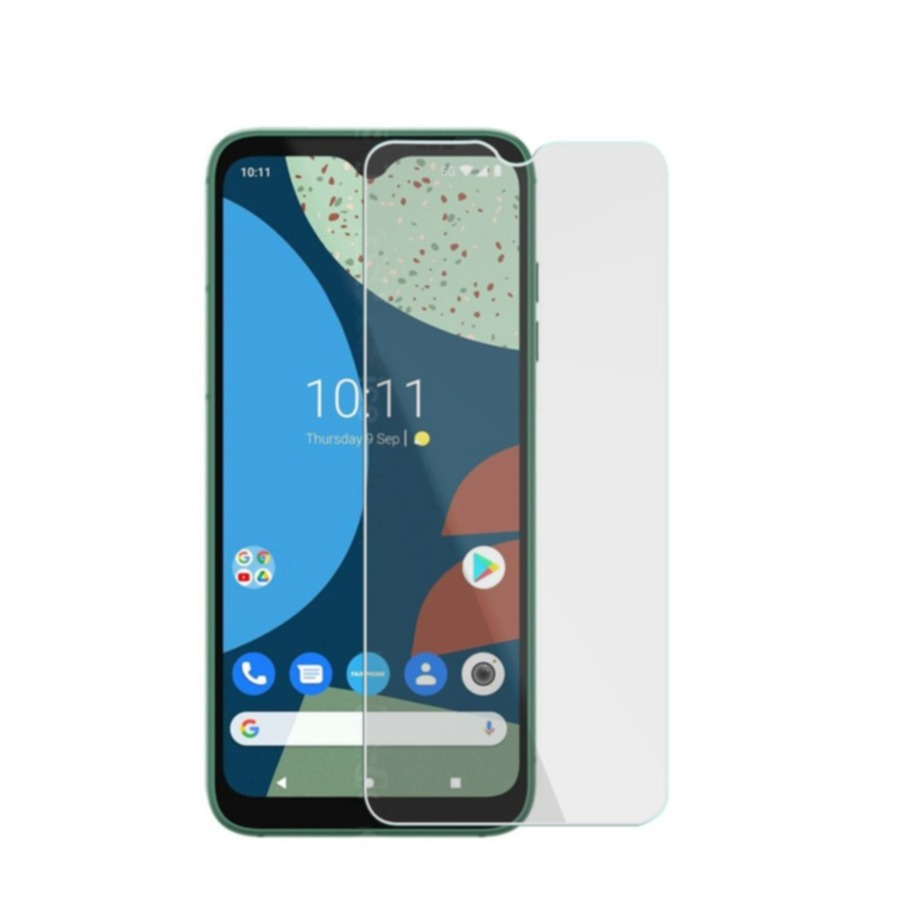 Fairphone 3 Panzer Glas Display Schutz Case Friendly