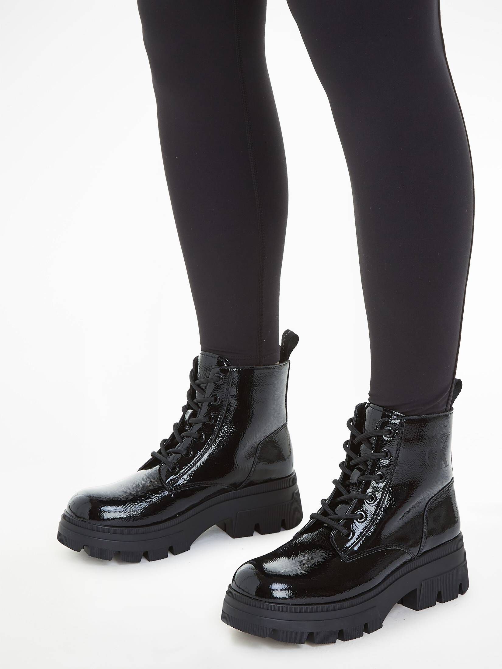 CALVIN KLEIN JEANS| Damen Stiefel CHUNKY COMBAT