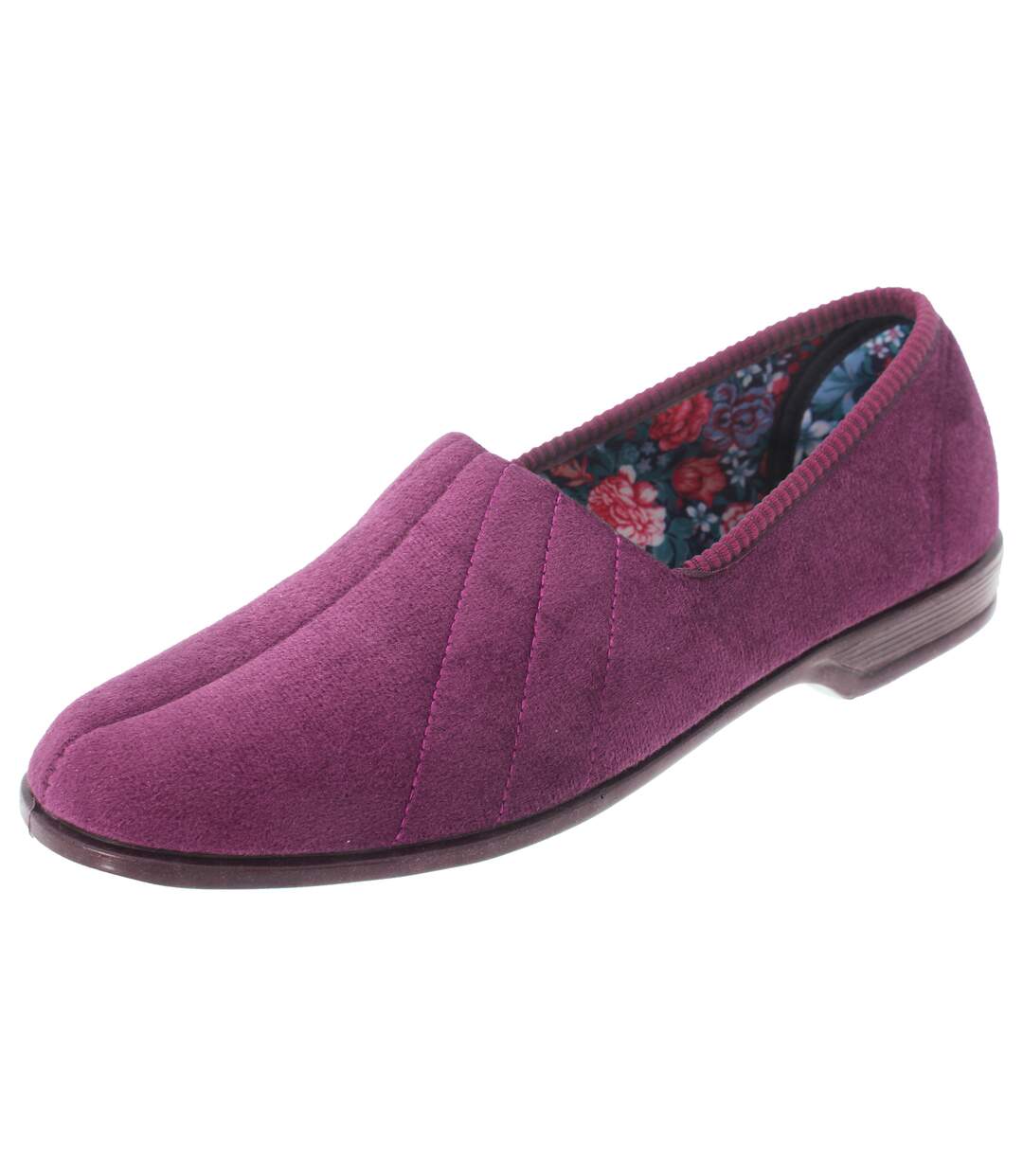 Sleepers Audrey III - Chaussons en velours - Femme (Prune) - UTDF501