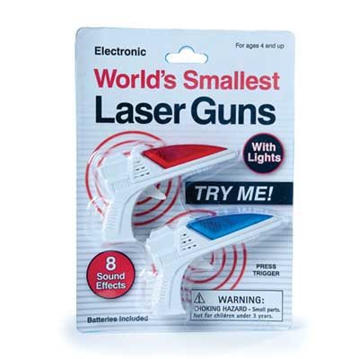 World's Smallest Laser Guns