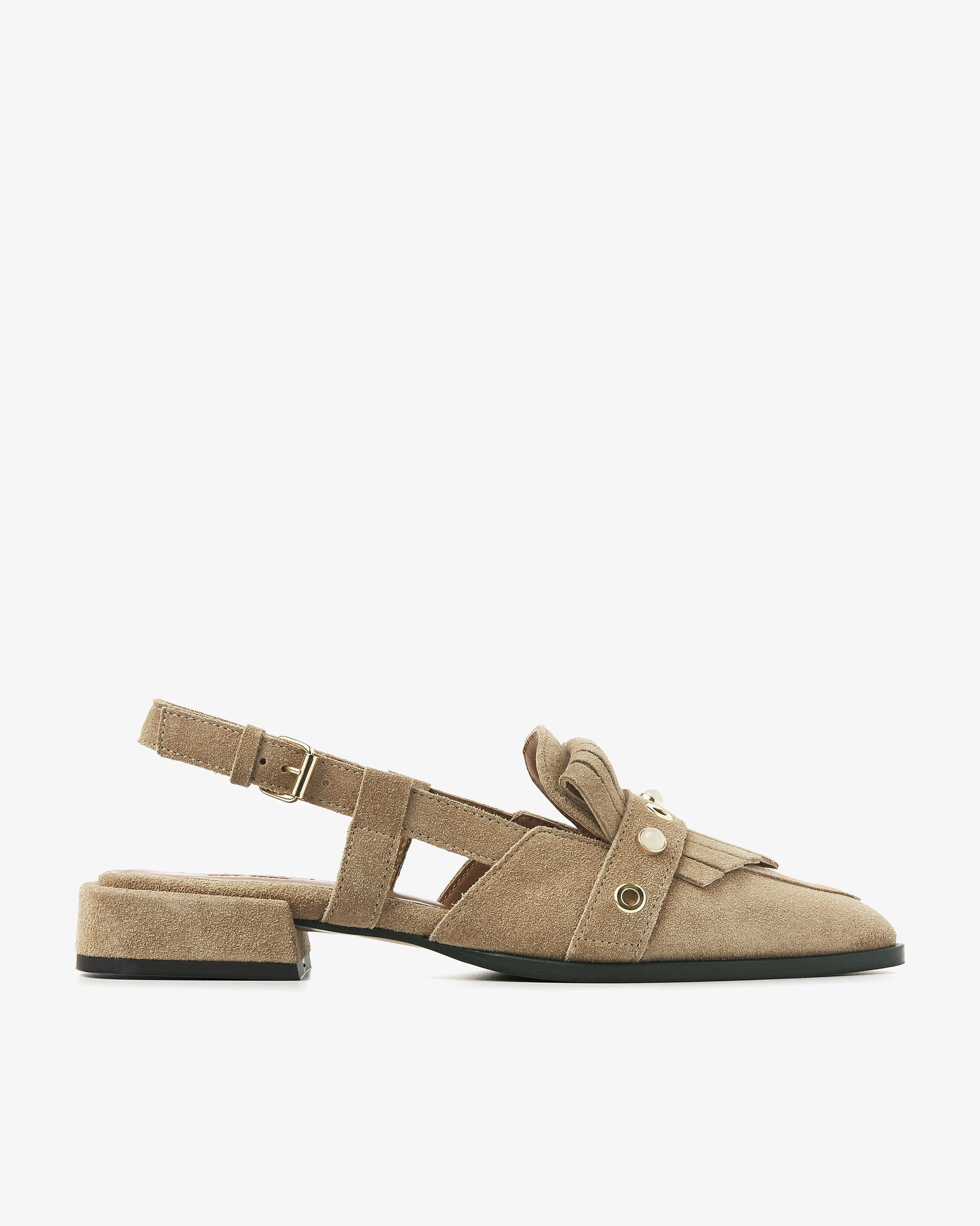 VIA VAI beige slingbacks Jazz Tammi