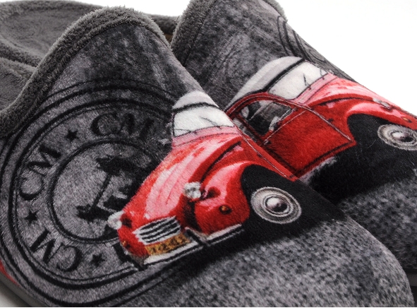 Calzamur cm confort chaussons homme 589 gris