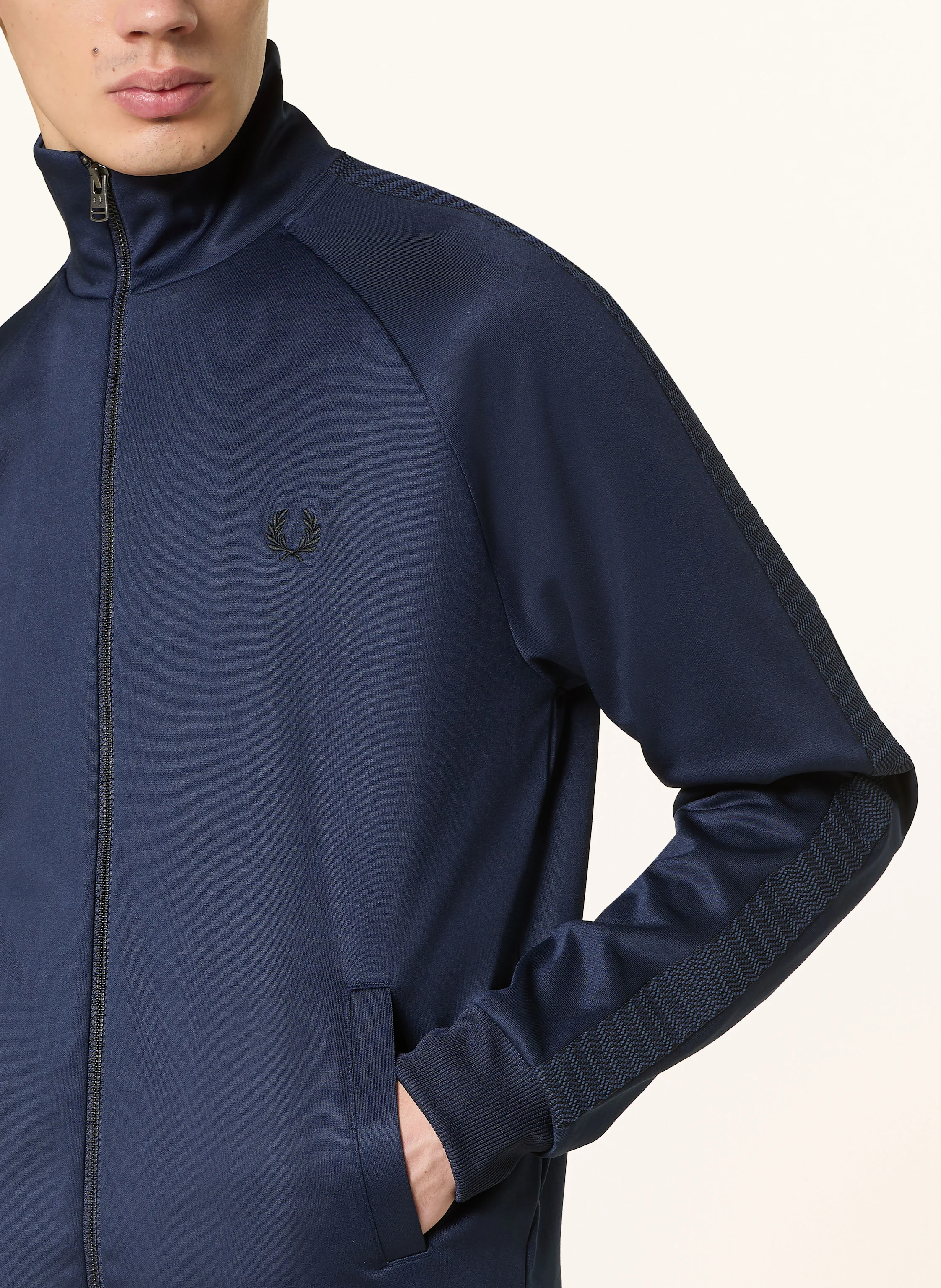FRED PERRY Jacke mit Galonstreifen