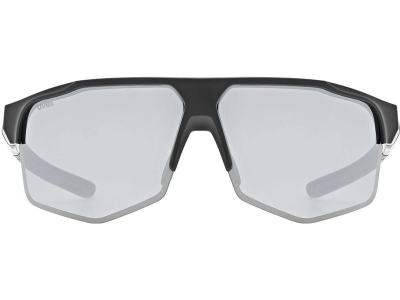 uvex Sportbrille Axos Set, S3 / S0 Black matt/Mirror silver Sportbrille