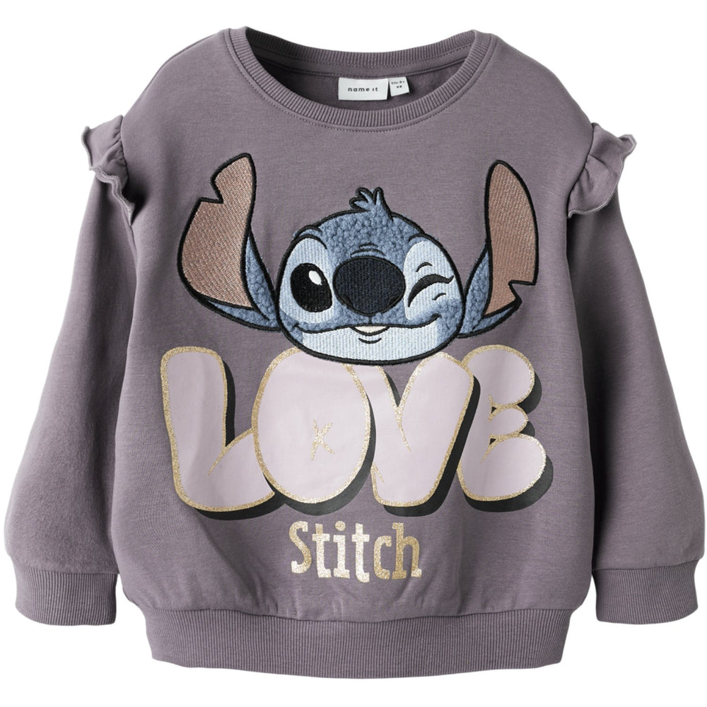 Køb Name It Moonscape Nmfola Stitch Sweat Bru Wdi