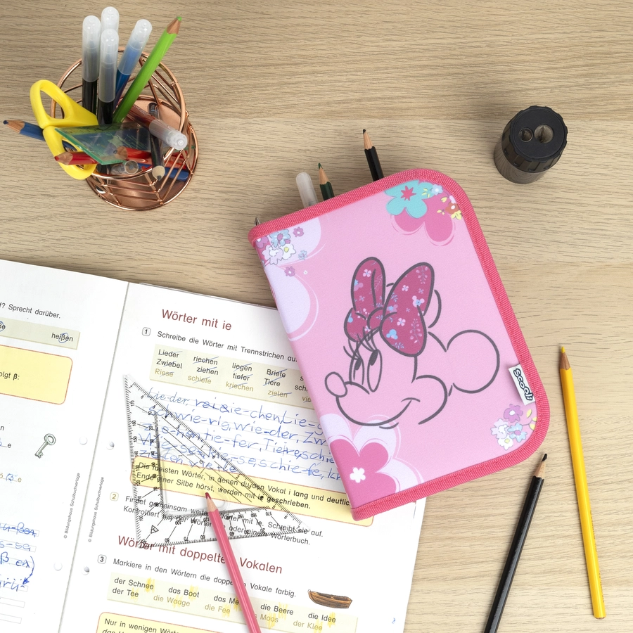 Scooli gefülltes Schüleretui Minnie Mouse