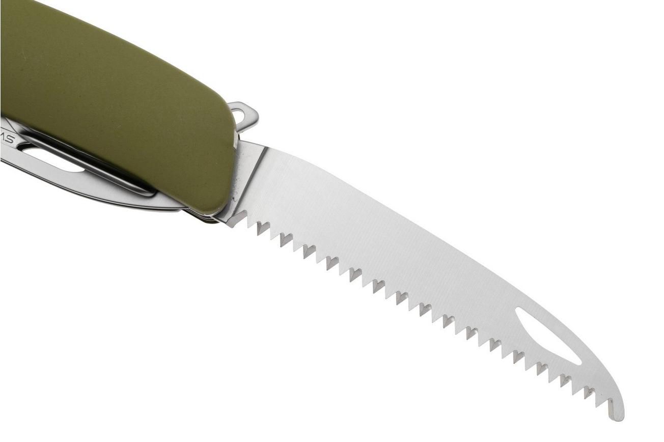Swiza D05 R AM, KNR.0056.1050, Olive, Zwitsers zakmes, 7 tools