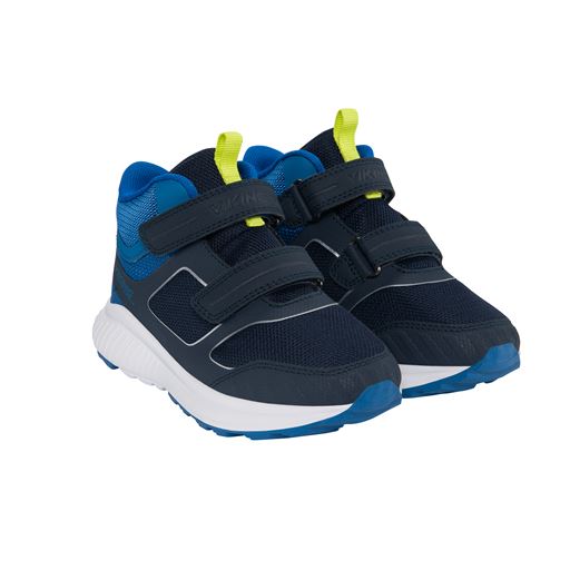 Viking Avery Mid WP Sneakers, Navy/Ocean, 35