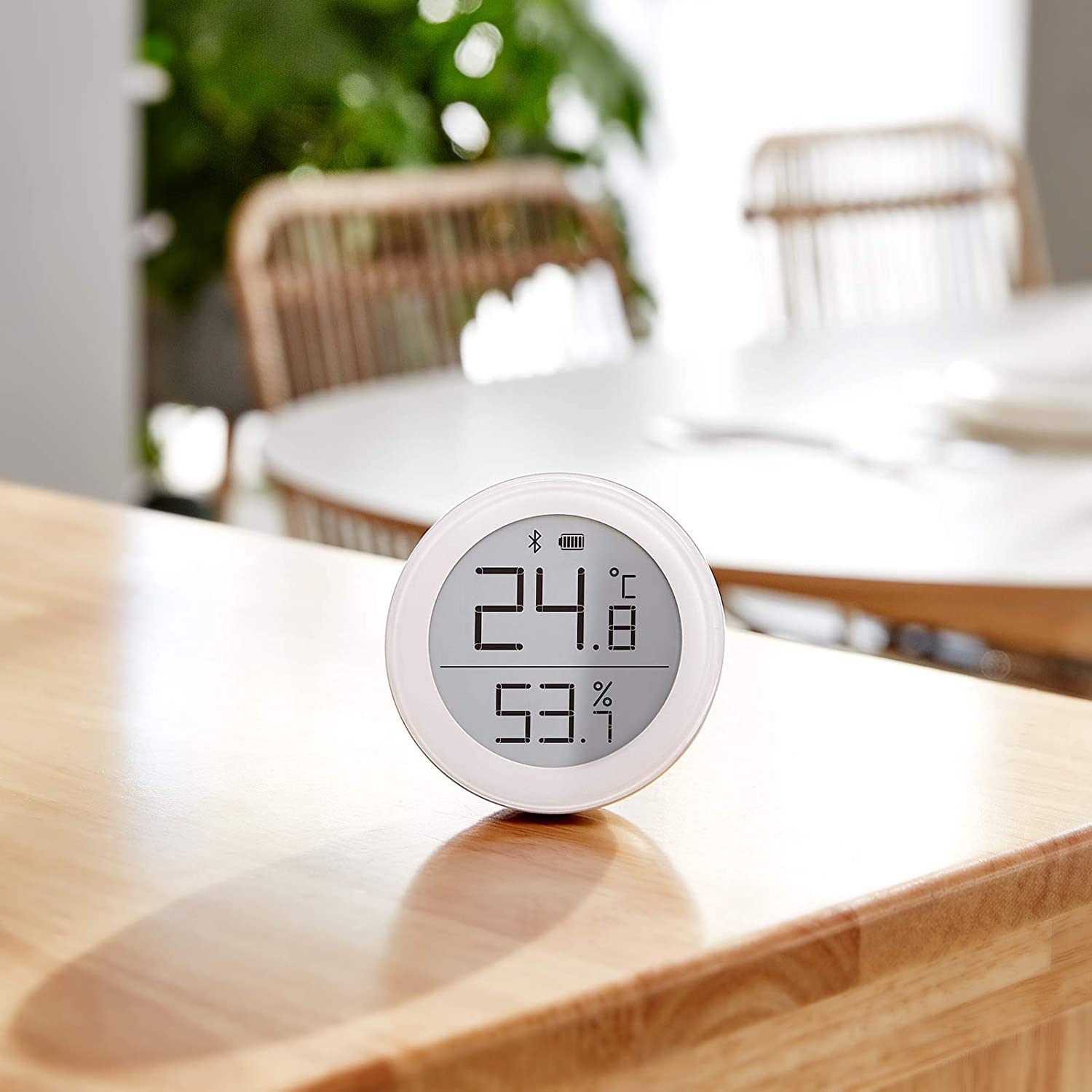 Qingping (by Xiaomi*) - Mini Bluetooth 5.0 Thermometer Hygrometer für Android - Weiss