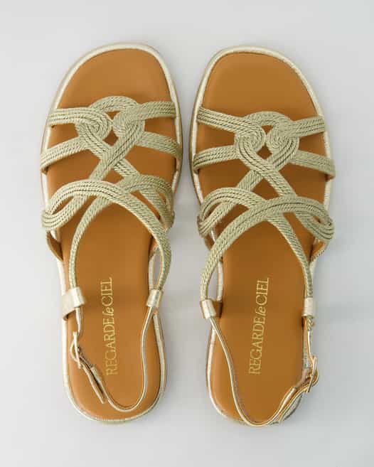 Regarde Le Ciel Elma 06 Sandalen in Gold