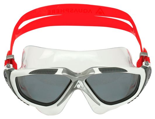 Lunettes de Bain Aquasphere Vista Blanc / Agent - Verre Gris Dark
