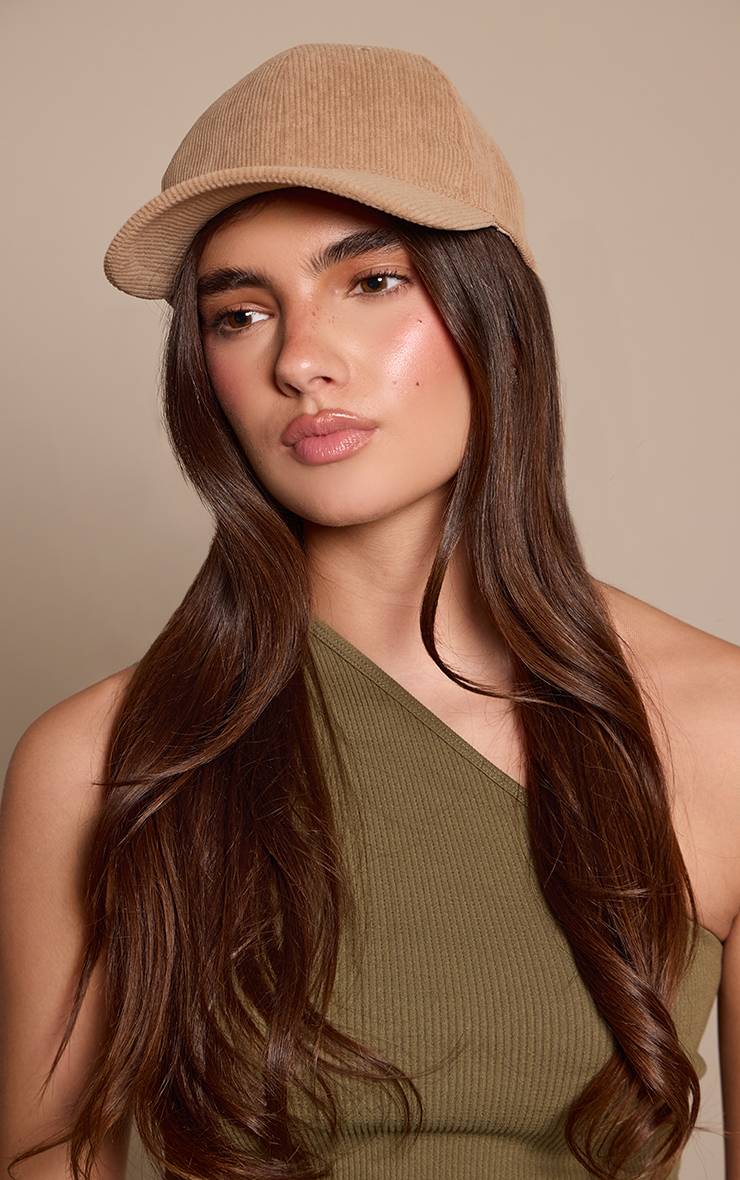 Champignon Casquette De Baseball En Velours Côtelé