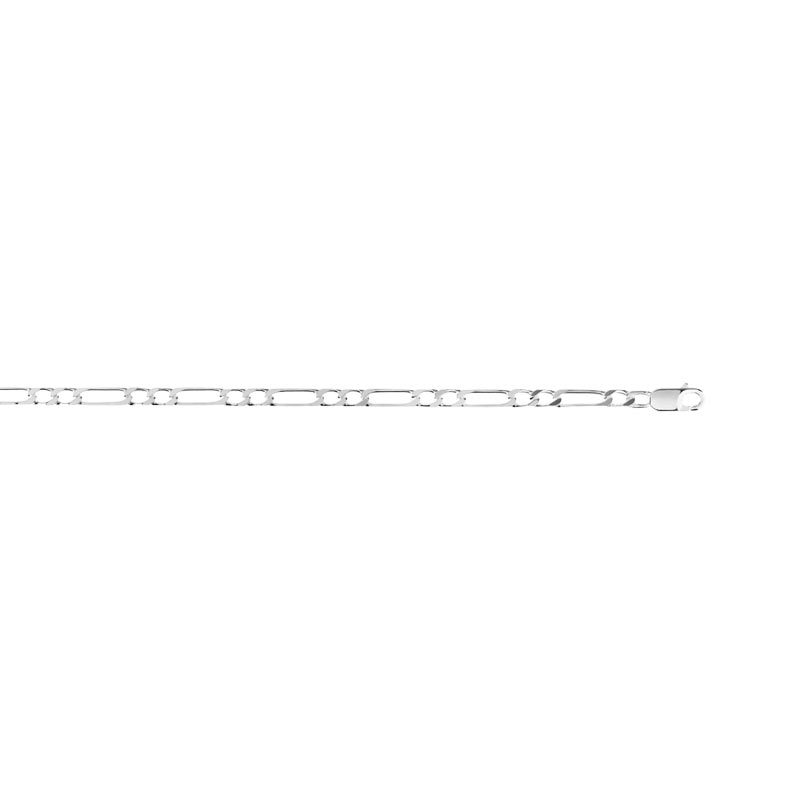 Collier argent 925 maille cheval double 50 cm