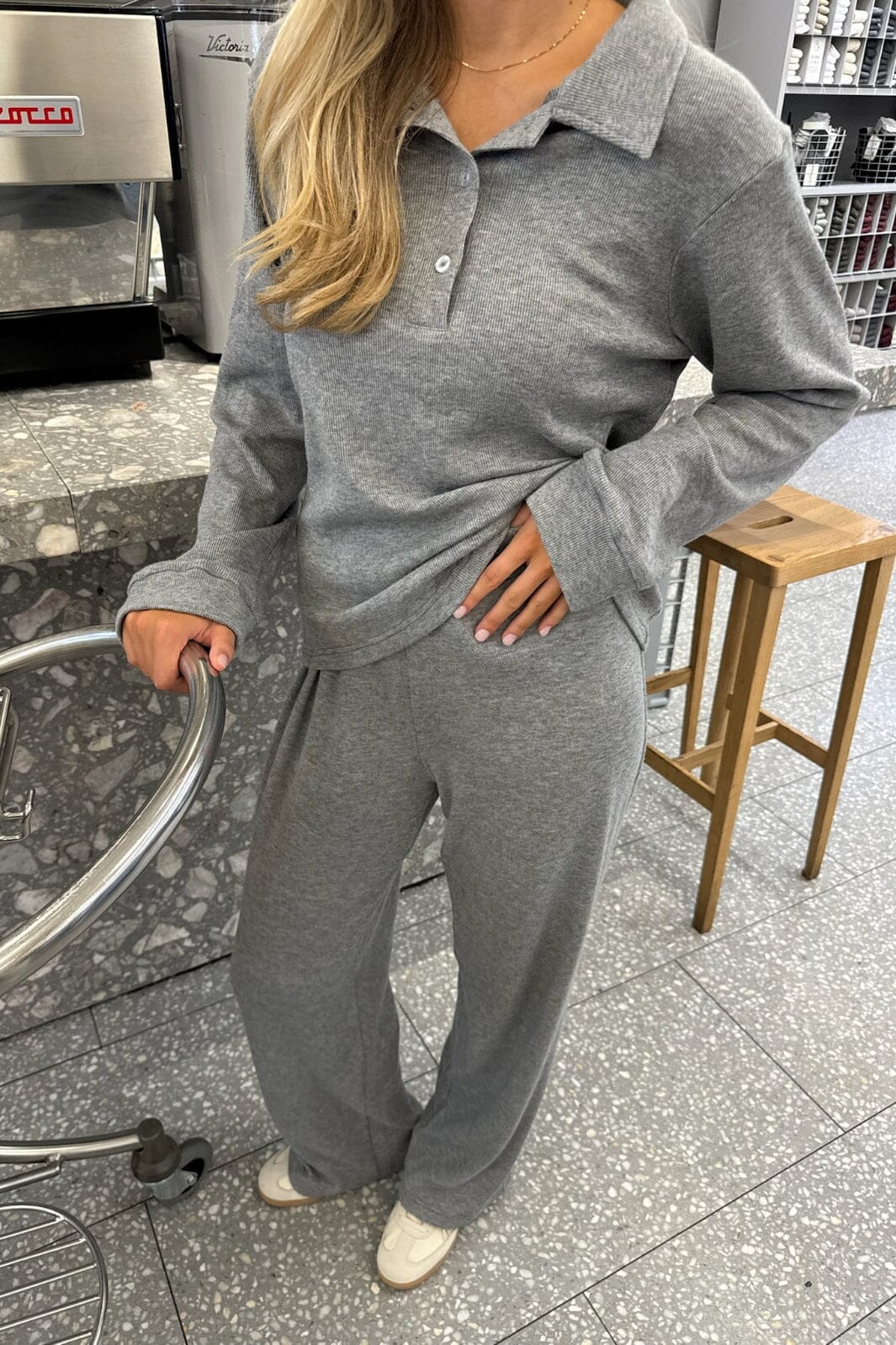 BYIC Zhannaic Pants A23391 sgrey soft grey
