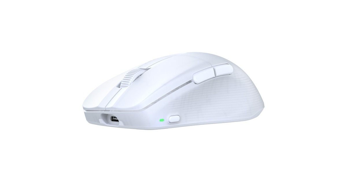 Turtle BeachPure Air gaming muis  (Wit, USB-C / 2,4GHz / Bluetooth, 50 - 26000 Dpi, RGB)