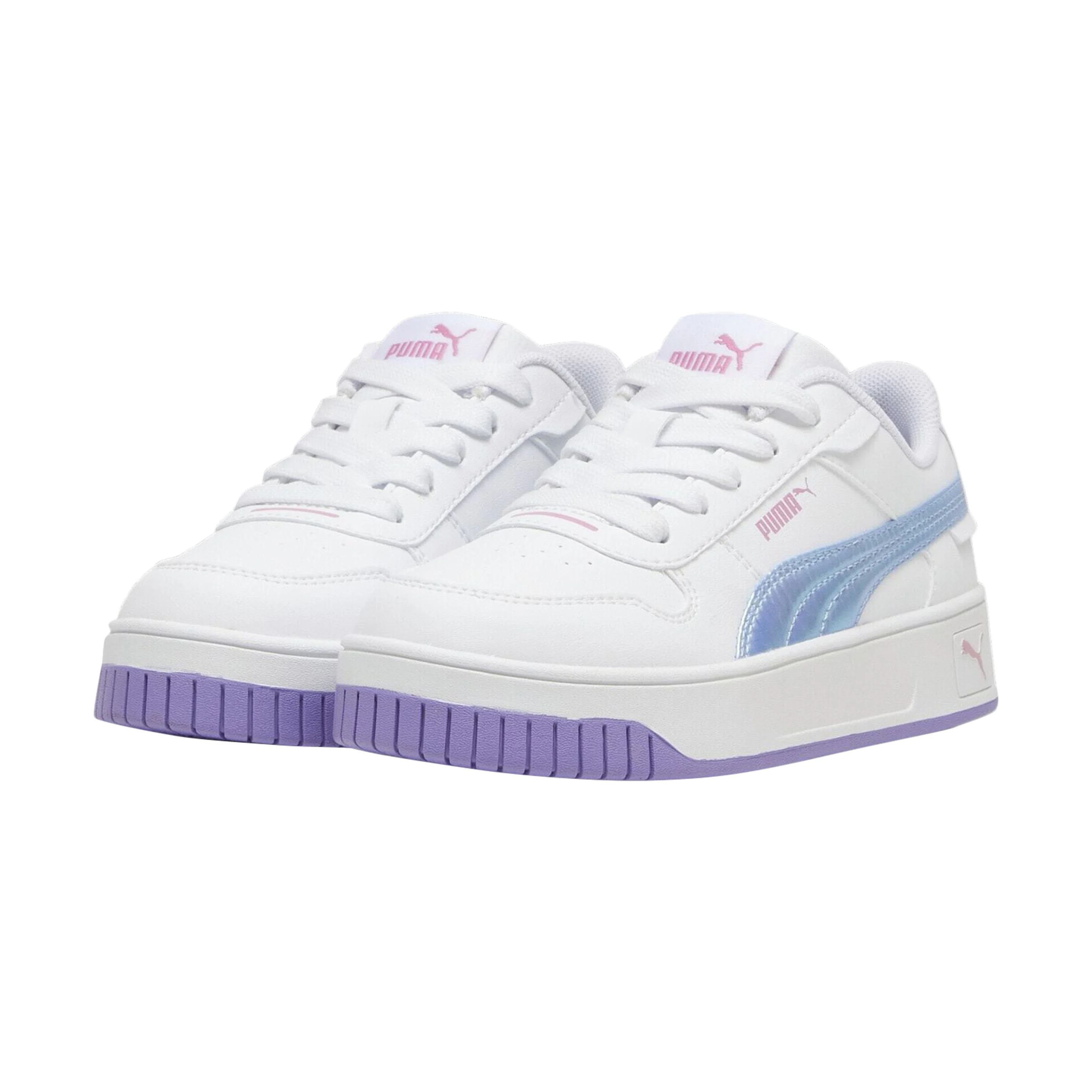 Basket basse enfant à lacetscourtflex v3 v inf | Blanc