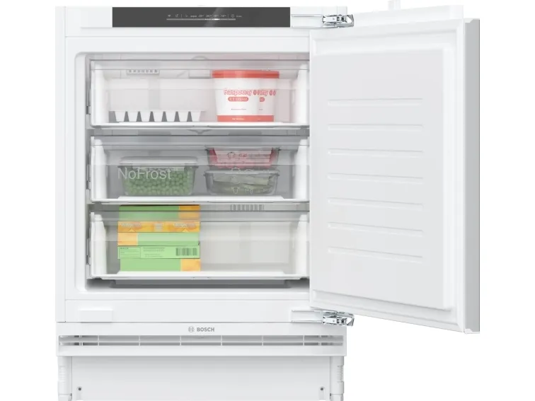 Bosch Serie | 6 GUN21ADE0 - Fryser - under køkkenbord - til indbygning - Wi-Fi - niche - bredde: 60 cm - dybde: 55 cm - højde: 82 cm - 85 liter - Klasse E