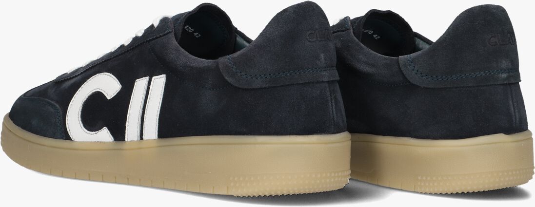 CLAY blauwe clay lage sneakers cl124h251