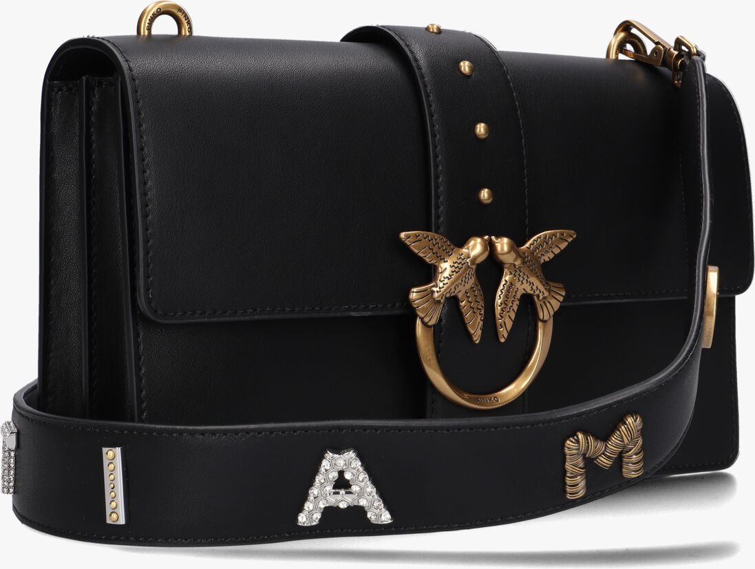 PINKO zwarte pinko schoudertas love one classic cl 2
