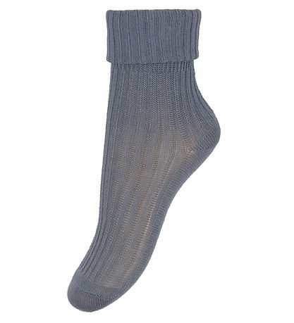 MP Socken - Bambus - Rib - Stone Blue