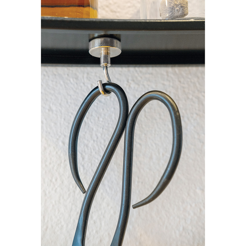 Fix-o-moll magneet haak Neodym 25x41,5mm
