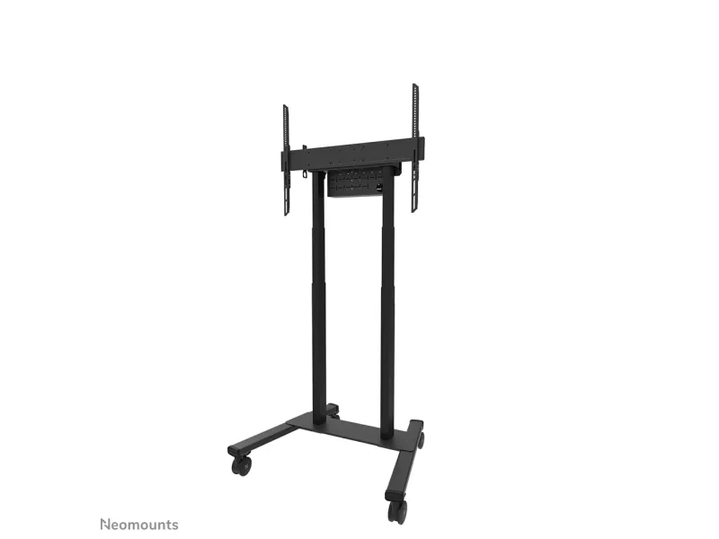 Neomounts FL55-875BL1 - Vogn med hjul - motoriseret - for LCD display - låsbar - stål - sort - skærmstørrelse: 55