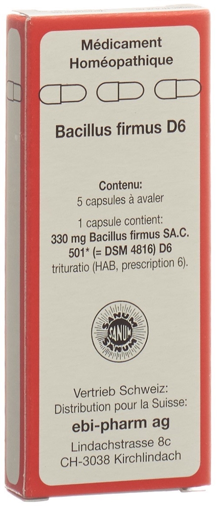 SANUM Bacillus firmus Kaps 6 D 5 Stk