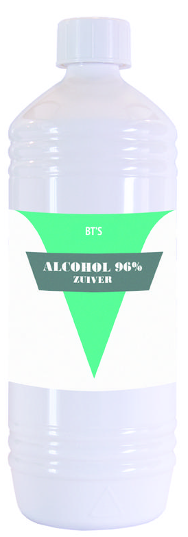 BT's Alcohol 96% Zuiver 1000ml