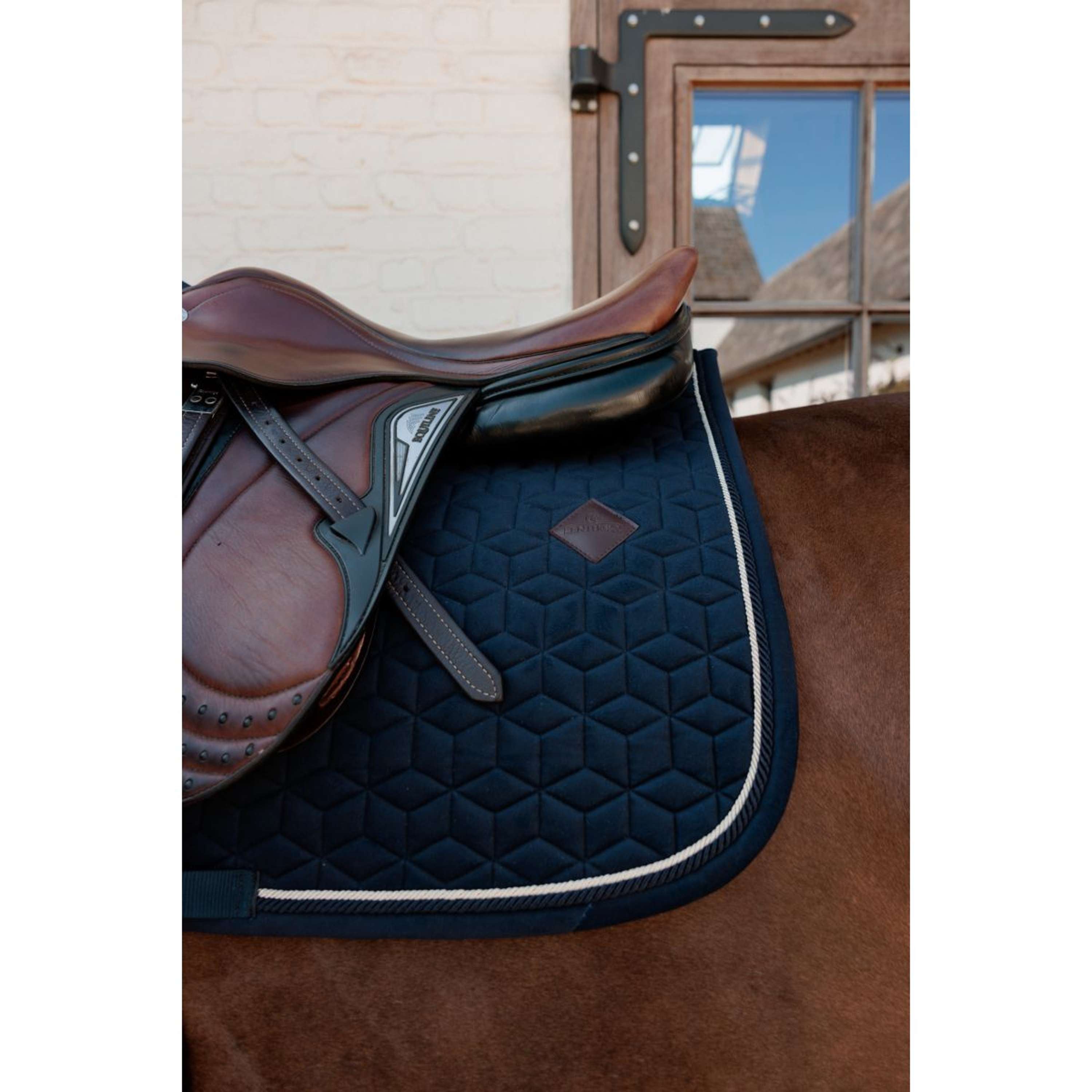 Kentucky Zadeldekje Velvet Springen Dark Navy