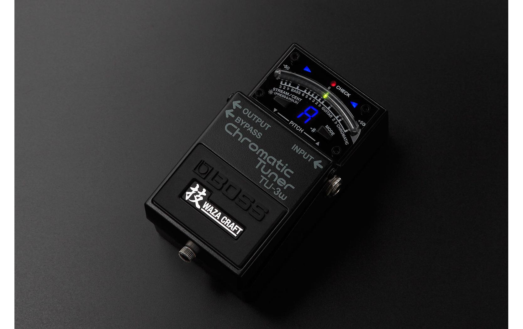 Pedal TU-3W<br>Tuner-Pedal mit «Waza»-Ausführung