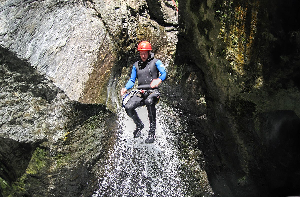 Canyoning für Einsteiger im Ötztal
