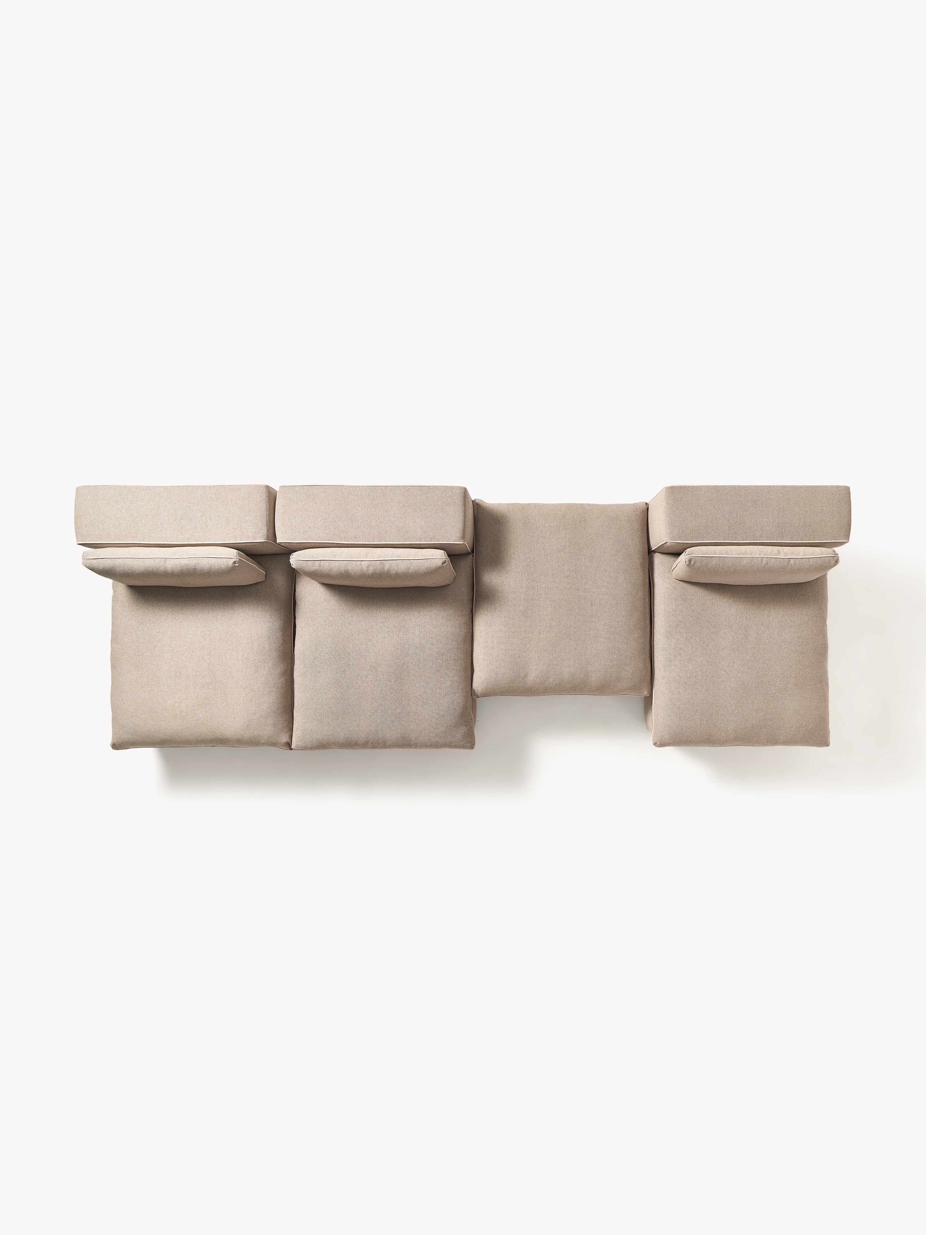 XL modulaire bank Felix met poef (links/rechts)